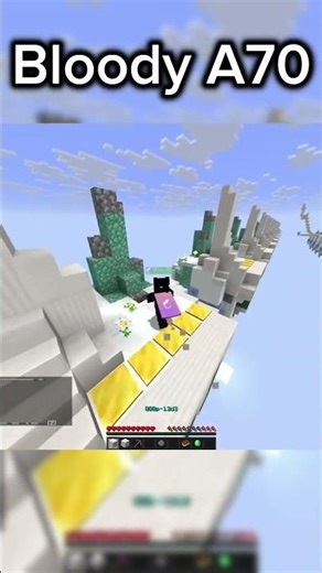 Bloody A70 dragclick #shorts #gaming #minecraft #pvp #song #shortvideo #funk #bedwars #tellybridge