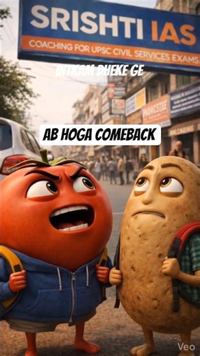 Thukra Ke Mera Pyaar… Aloo Tamatar Banenge Officer 😳 | UPSC Journey Start | #shorts #youtubeshorts