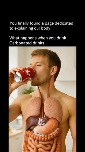 Explaining Our Body | Carbonated drinks feel refreshing, but your body goes through a surprising chain reaction the second that first sip hits your stomach. The... | Instagram