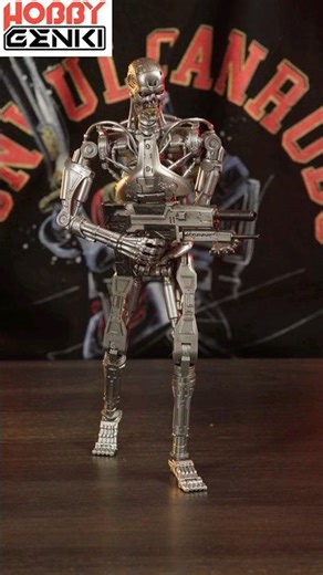 Endoskeleton Mafex Terminator Quick Unboxing