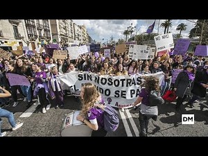 El pasacalles del 8M en Santander