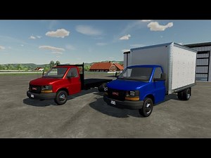 FS22 GMC Savana/Chevrolet Express Farming Simulator 22 Mods
