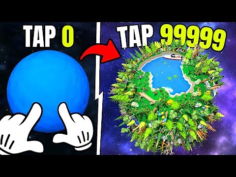 I BECOME GOD AND EVOLVE EARTH IN PLANET EVOLUTION: IDLE CLICKER GAME