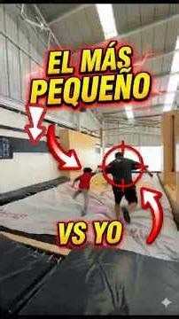 Alumno pequeño vs yo 😱🙅🏻‍♂️🐒 #vico #vico_rs #parkour #clasesdeparkour #challenge