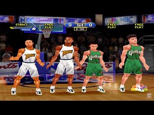 NBA Showtime - PS1 Gameplay (4K60fps)