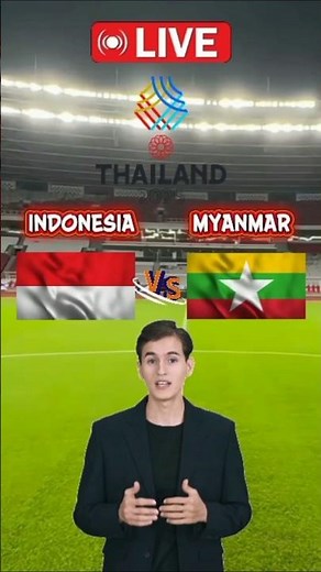 🔴Live Streaming Indonesia vs Myanmar at the 2025 SEA Games