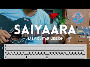 Saiyaara - Easy Guitar Tutorial | Saiyaara | Easy for Beginner
