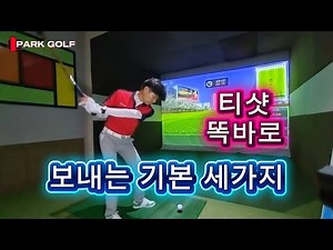 파크골프 티샷 공을 똑바로 보내는 꿀팁과 미친듯이 연습해야 하는 거리
