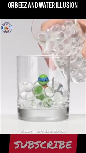 how orbeez disappear in water?#sigma #physics #science #facts #experiment #exam #ytshorts #maths