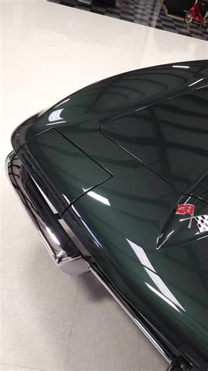 New Arrival! 1965 Chevrolet Corvette Convertible "L79" #msclassiccars #barrettjackson #Chevrolet #Chevy #Corvette #vette #musclecar #americanmuscle #classiccars #Convertible #hotrod #green | MS Classic Cars