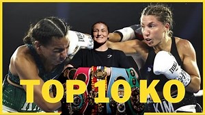 10 MEILLEURS KO BOXE FÉMININE 🥊💥 | TOP 10 BEST KNOCKOUTS FEMALE BOXING