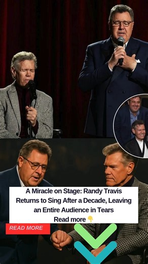 53K views · 1.3K reactions | WATCH MORE: https://celebritypulsenow.fun/a-miracle-on-stage-randy-travis-returns-to-sing-after-a-decade-leaving-an-entire-audience-in-tears/ | Vintage Harmonies | Facebook