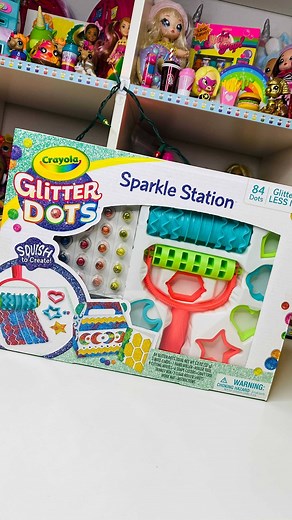44K views · 507 reactions | The Crayola Glitter Dots Sparkle Station...