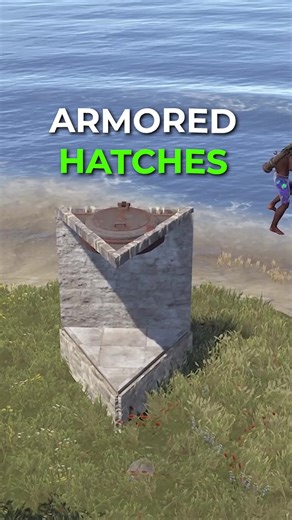 Armored Hatches Introduced in Rust Update