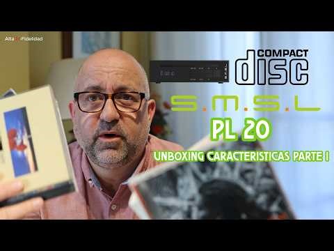 S.M.S.L. PL20: Budget CD Player - Unboxing and Features #smsl #highfidelity #cd
