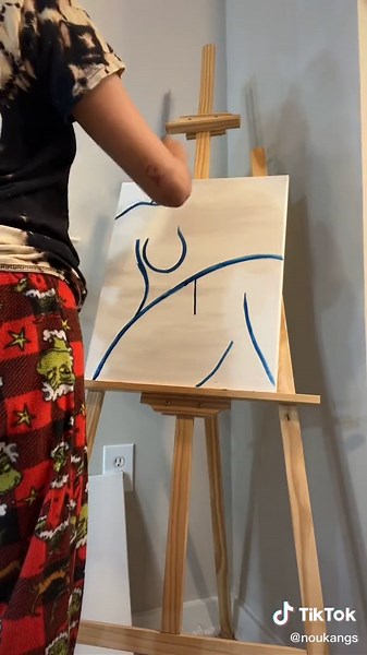 "The BBL Effect" #art It's just a painting tiktok #painting