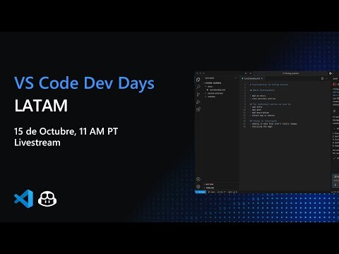 VS Code Dev Days: LATAM