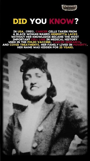 HER CELLS EARNED BILLIONS: HENRIETTA LACKS
