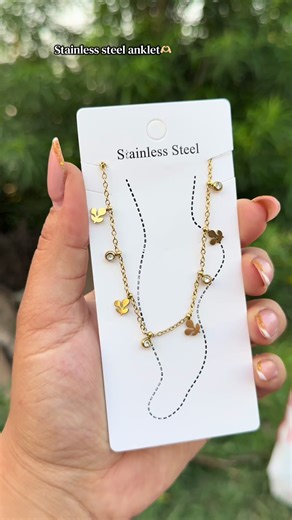 Stainless Steel Anklet - The Pumpkin Store