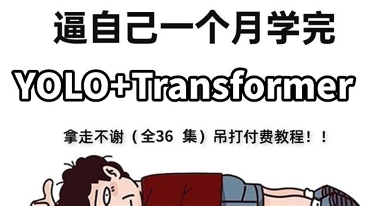 【全36集】强推！2025最细YOLO+Transformer全套教程，逼自己一个月学完！别再走弯路了，从零基础小白到精通Python全栈只要这套就够了！