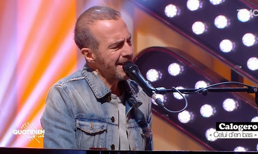 Calogero: "Celui d’en bas" en live pour Quotidien - Quotidien | TF1+