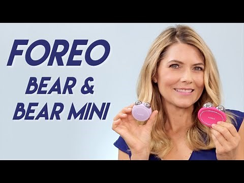 DEMO: FOREO BEAR and BEAR MINI Microcurrent Review - Over 40