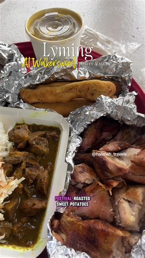 Quiet Lunch Spot in Unity Valley: Lyming at Walkerswood