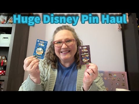 Huge Disney Pin Haul | Run Disney Pins | Jollywood Nights Pins