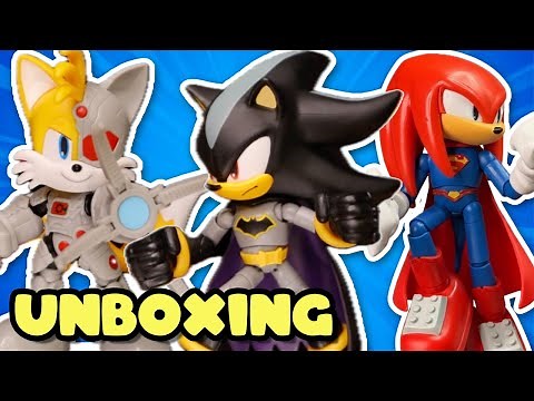 DC X SONIC WAVE 2 | Jakks Pacific DC X Sonic 5 Inch Figure Unboxing & Review