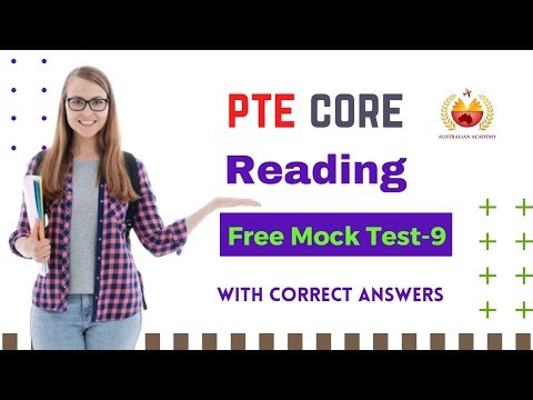 PTE Core Reading Free Mock Test 9 | Practice Complete Reading Mock Test