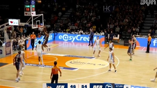 Video-Highlights: Science City Jena vs. Alba Berlin - BBL, Basketball-Bundesliga