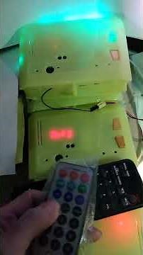 自己打造實驗室情境~ #GBOX 信號量測、 #DIY：測試 #遙控器信號 整合 #學習型遙控器 彩燈、 #1Dgame #音效 #arduino #微控制器 #arduinoproject