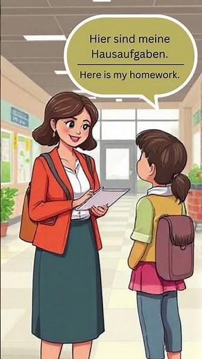 German Talk: Teacher vs Student #Shorts #germanlanguage