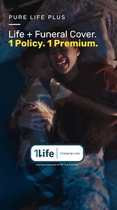 Why separate policies when you can bundle and save 28% per month? With Pure Life Plus you get up to R12 million Life Cover Funeral Cover for up to 16 family members, all in 1. | 1Life Insurance