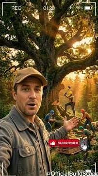 We Tried Building a Treehouse During a Storm! 🌧️ Treehouse Build Vlog#treehouse#treehousebuild#