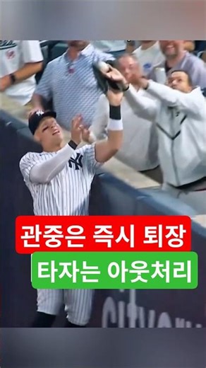 The spectator is immediately ejected, and the batter is called out.