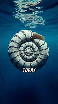 The Nautilus: A Living Fossil You’ve Never Seen Before 🌀🤯 #nautilus #oceanfacts