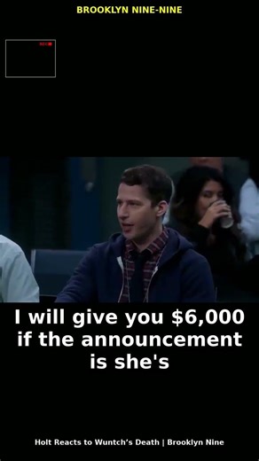 Holt's SHOCKING Reaction to Wuntch's Death! 😱💀 #Shorts