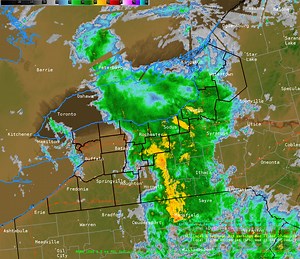 1K views · 33 reactions | [7PM Radar Update] Steadier swath of rain is pushing east of the Genesee Valley as a dry slot works into the region from the west. In its wake, plenty of low-level moisture is sticking around and keeping dreary weather in place with light showers, drizzle, and patchy fog. | US National Weather Service Buffalo NY | Facebook