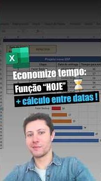 ✅Excel Básico: Contagem de dias restantes no automático!