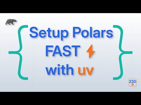 Set Up Polars Blazingly Fast (with uv + Python 3.13)