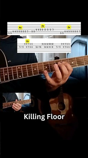 Killing Floor Howlin' Wolf Blues Guitar Lesson