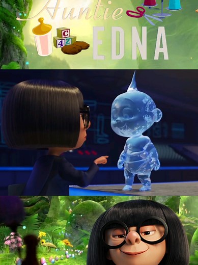Auntie Edna y Jack-Jack: Un Vínculo Increíble
