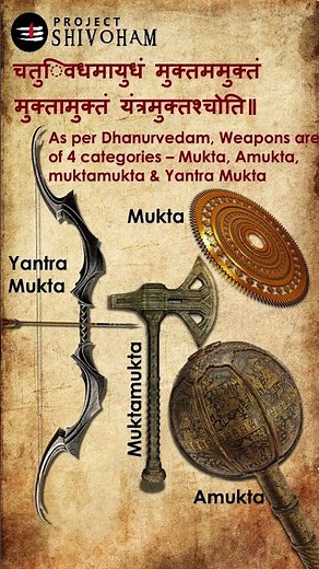The Weapons of Dhanurvedam || Project SHIVOHAM