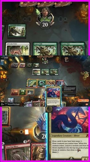 Doing MIRACLES with Slivers in MTG Arena