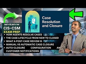 Master Case Resolution & Auto-Closure in ServiceNow CSM | Step-By-Step Tutorial