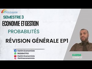 Probabilités S3 Révision générale EP1