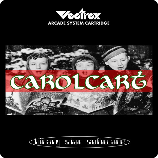 CarolCart [Vectrex] by BinaryStarSoftware