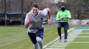 During COVID-19 quarantine, athletes get creative with workouts to stay sharp