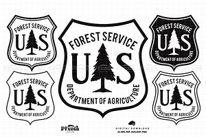 United States Forest Service SVG Bundle, US Forest Service Svg, US Department of Agriculture Svg, Forest Service Badge Eps,png,svg Cut Files - Etsy